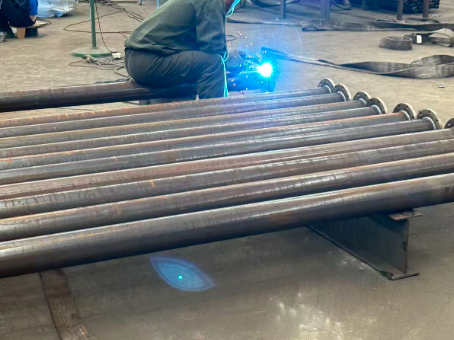 鹤岗20#无缝注浆管加工108*6钢花管棚管